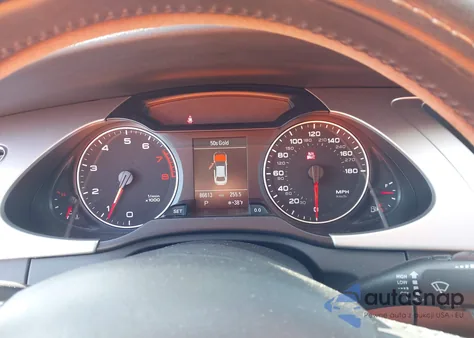 2012 Audi A4 2.0T Premium from USA, damaged, VIN WAUFFAFLXCN005145